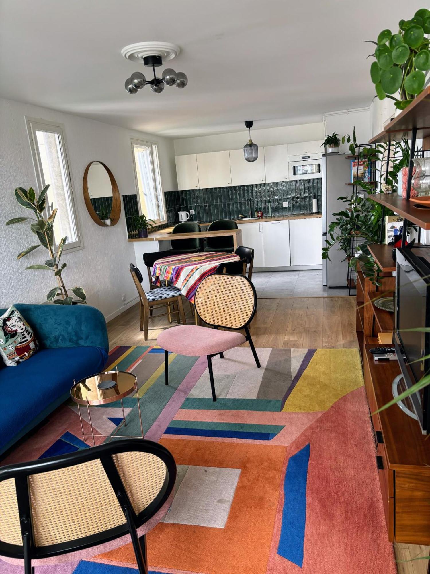 Appartement 3 Pieces Avec Parking Couvert Gratuit. Le Pre-Saint-Gervais Luaran gambar